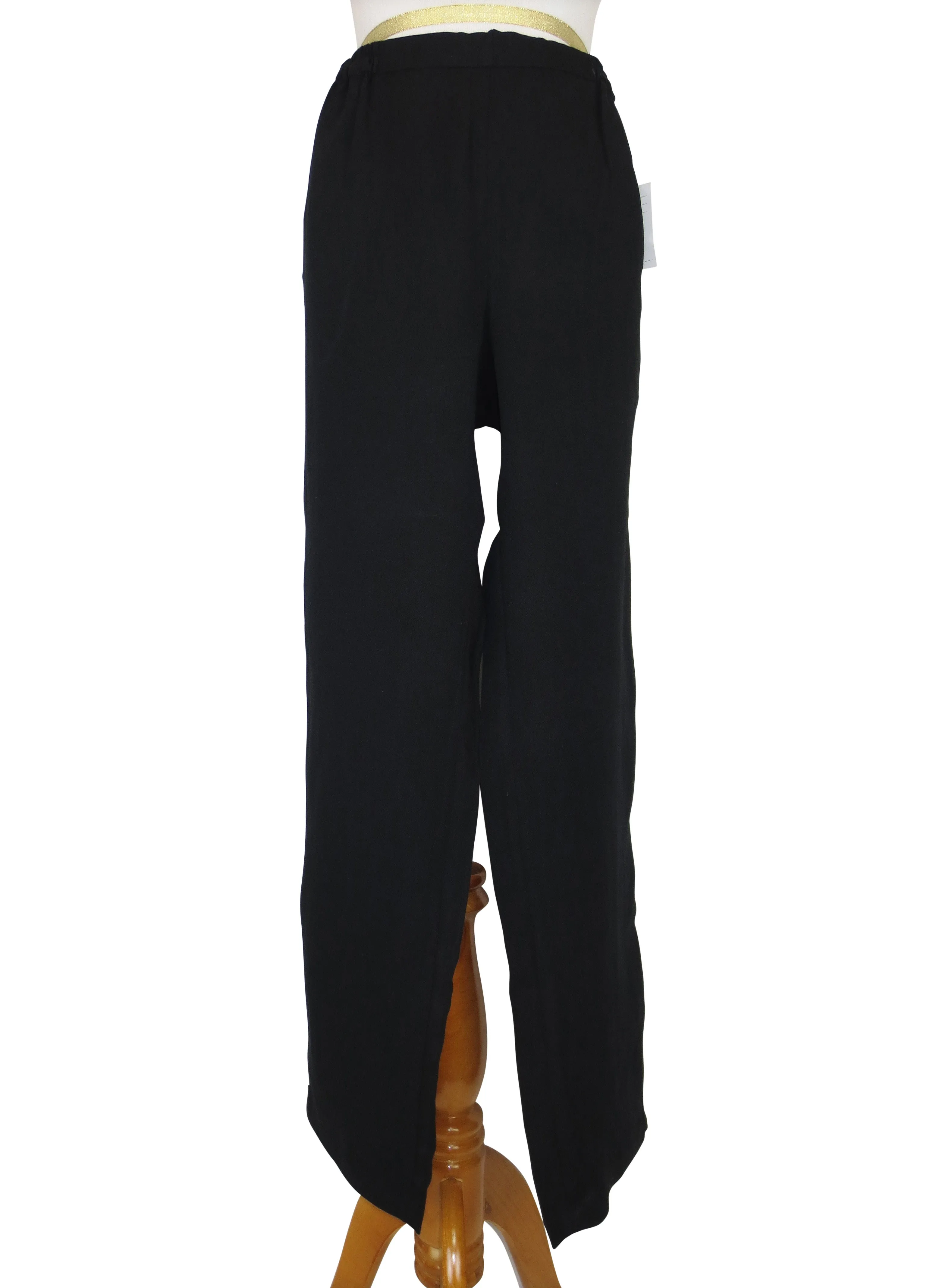 AAPT21 - Flat Front Tapered Leg Linen Pant