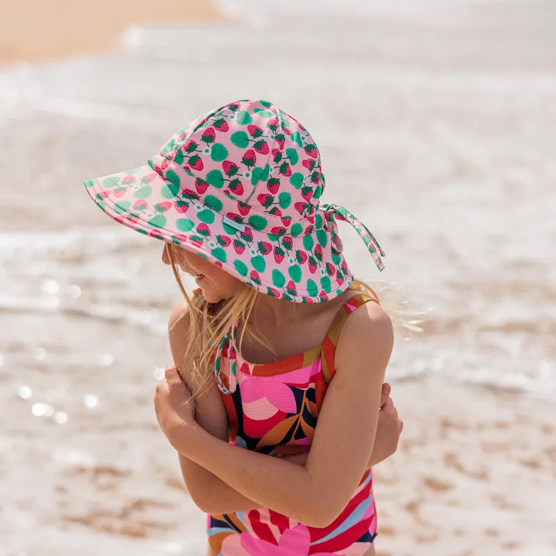 Acorn Swim Hat - Strawberry