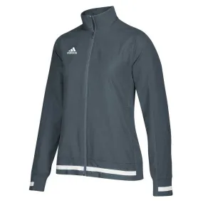 adidas Women's Grey/White Team 19 Woven Jacket