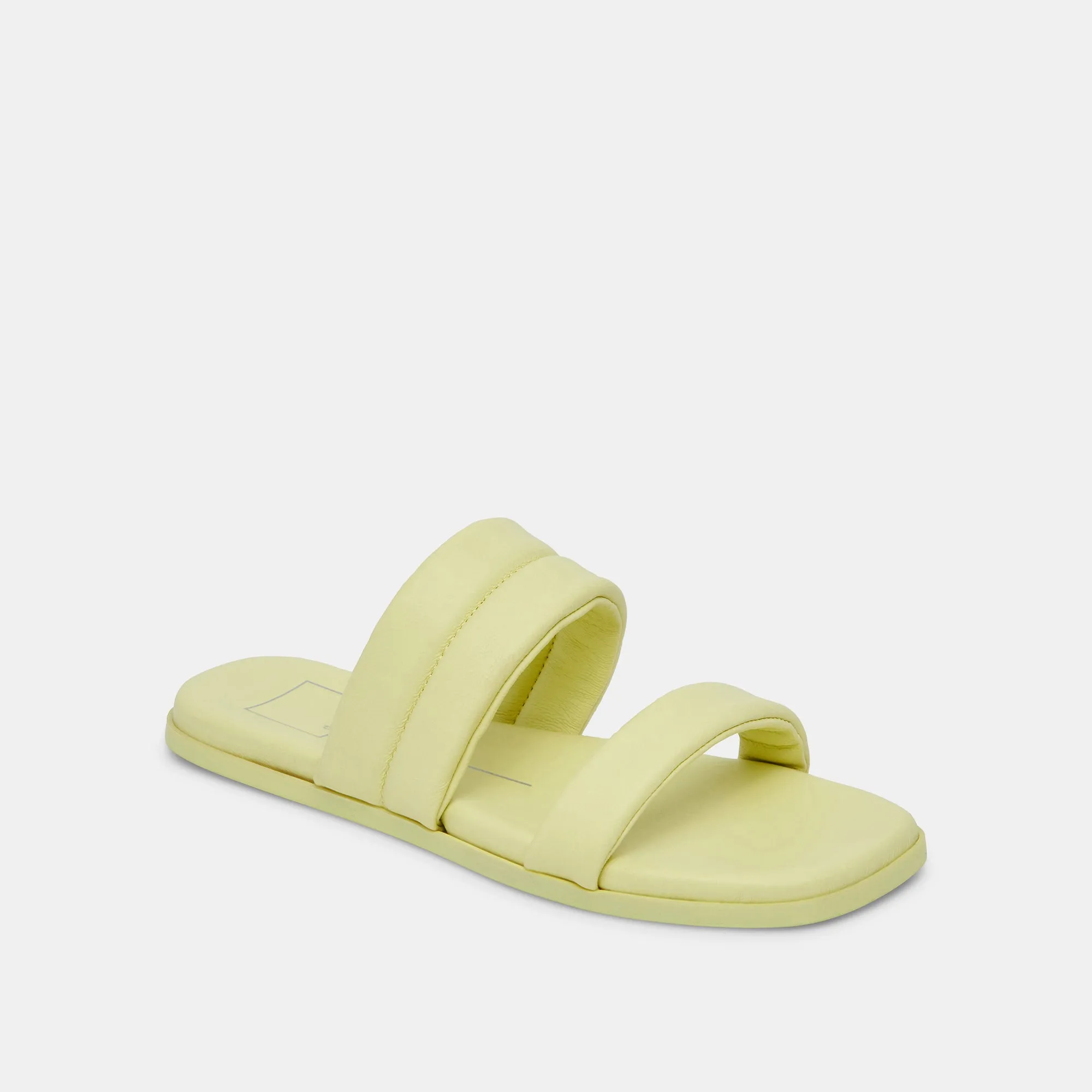 ADORE SANDALS LEMON CREAM LEATHER