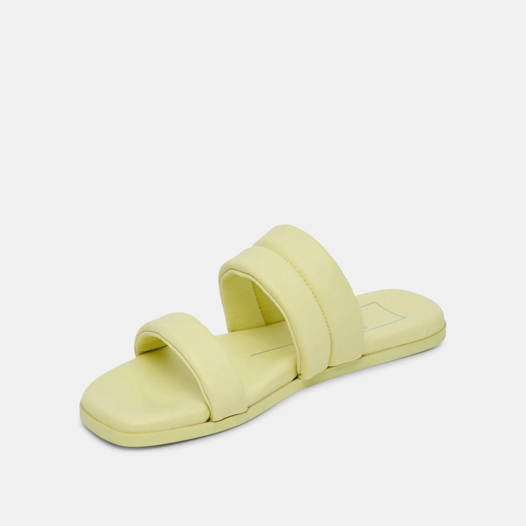 ADORE SANDALS LEMON CREAM LEATHER