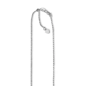 Aura by Martin Binder 1.25mm 22 Inch Adjustable Rope Chain