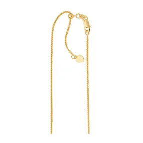 Aura by Martin Binder 1mm Adjustable Wheat Chain