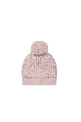 Aurelie Beanie - Dainty Pink Marle