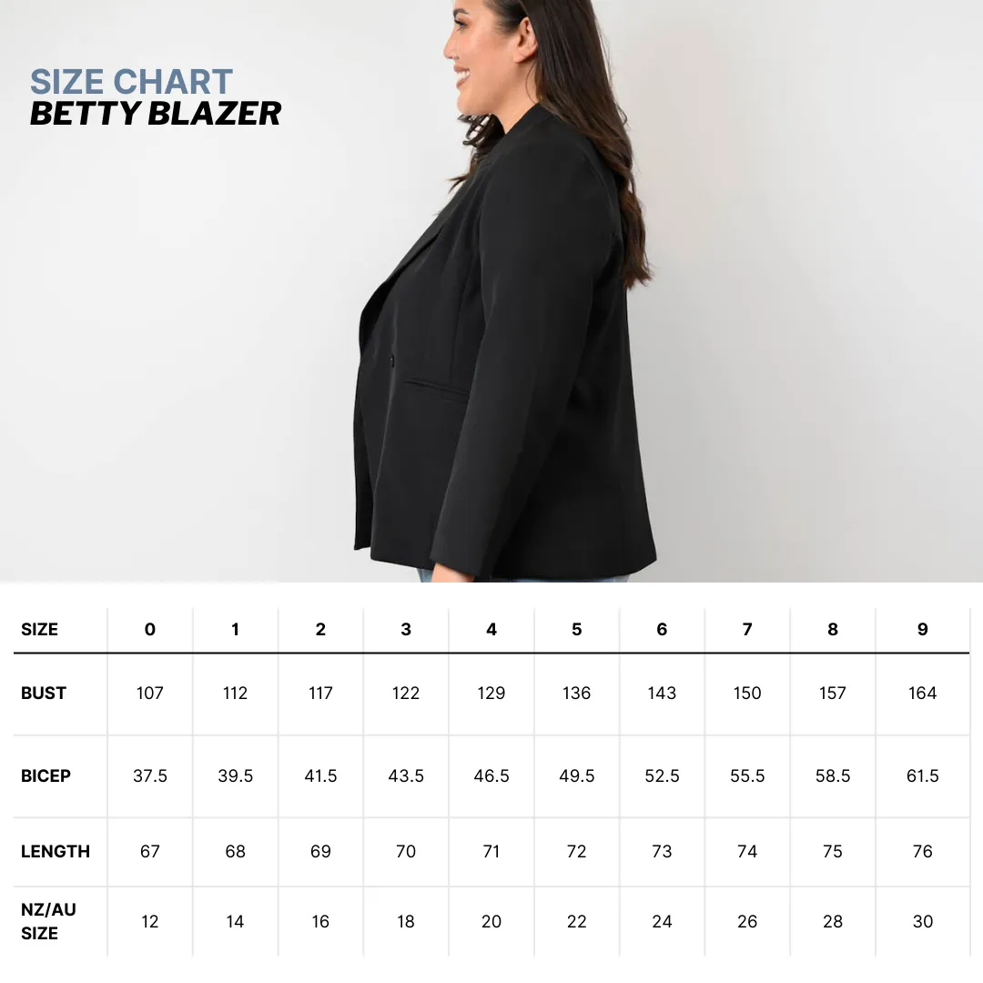 Betty Blazer - Black