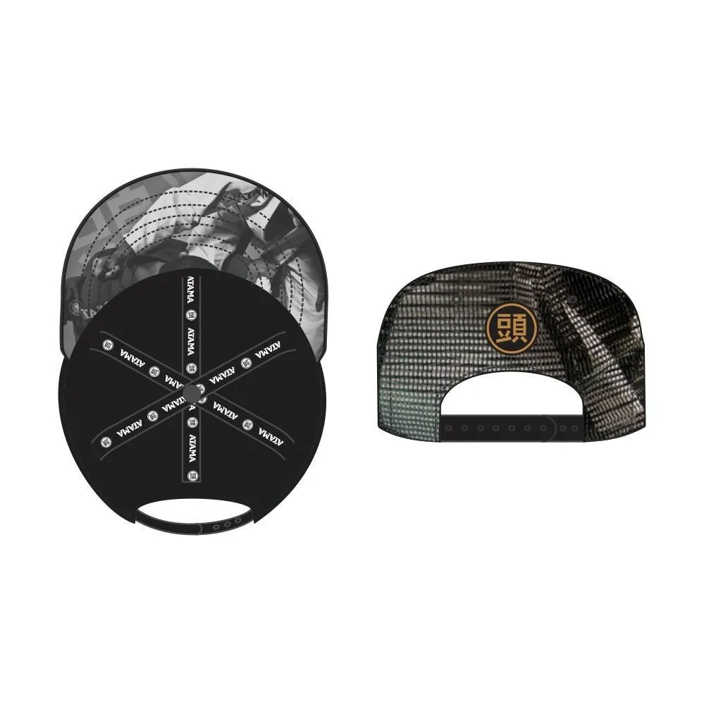 BLACK / WHITE ATAMA TRUCKER HAT