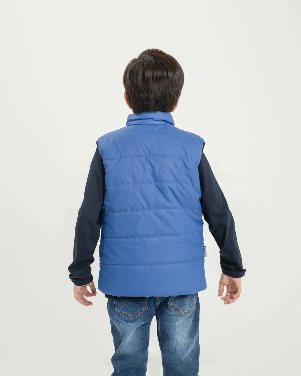 Boy's S/L Revesible Puffer Jacket