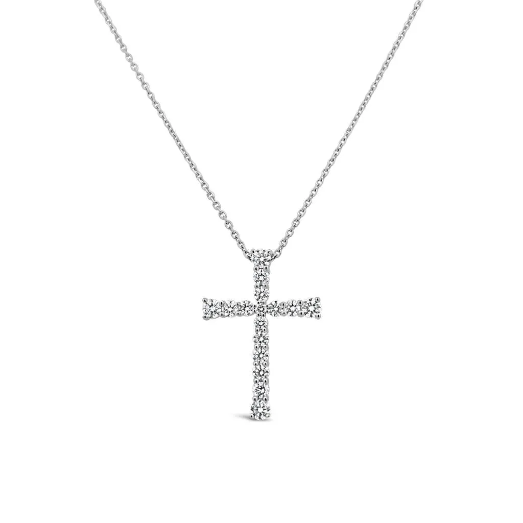 Clara by Martin Binder Diamond Cross Necklace (0.28 ct. tw.)