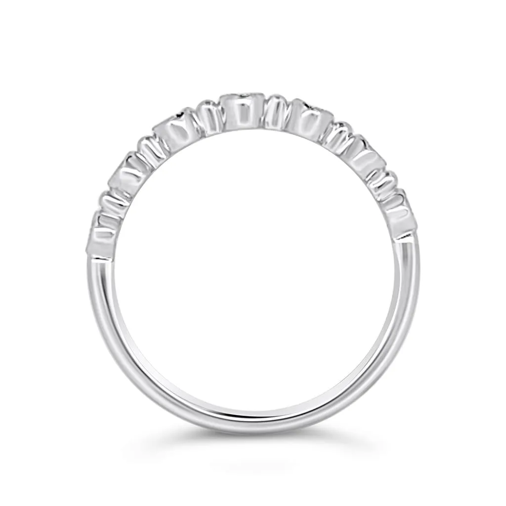 Clara by Martin Binder Milgrain Diamond Stacking Band (0.29 ct. tw.)