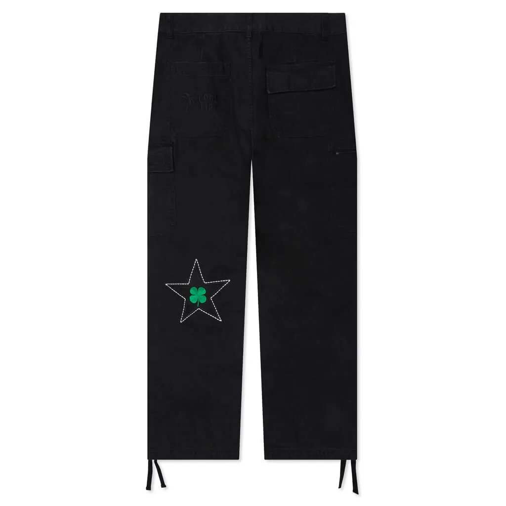 Converse x Patta Four-Leaf Clover Cargo Pant - Black