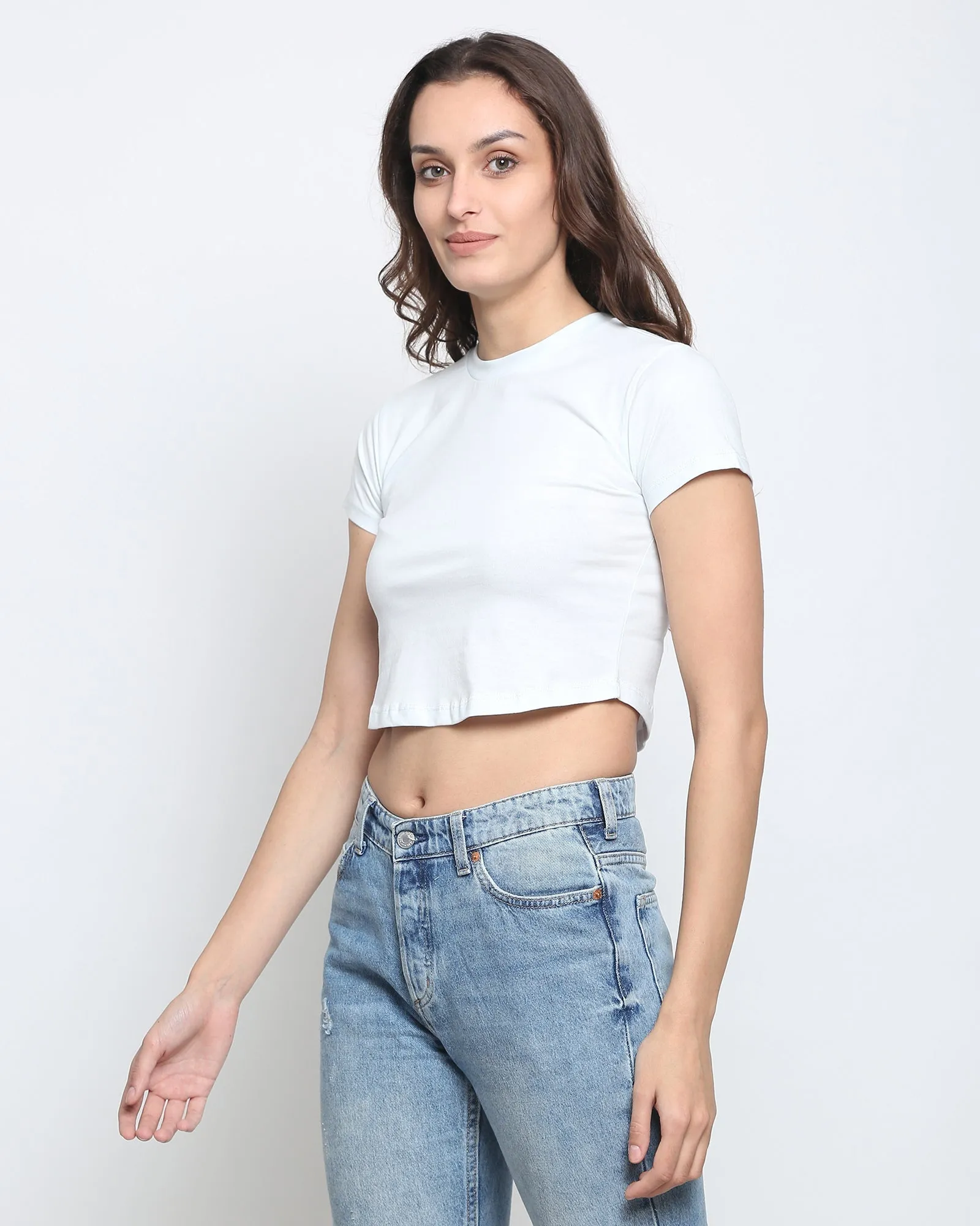 Crop Top: Morning Mist