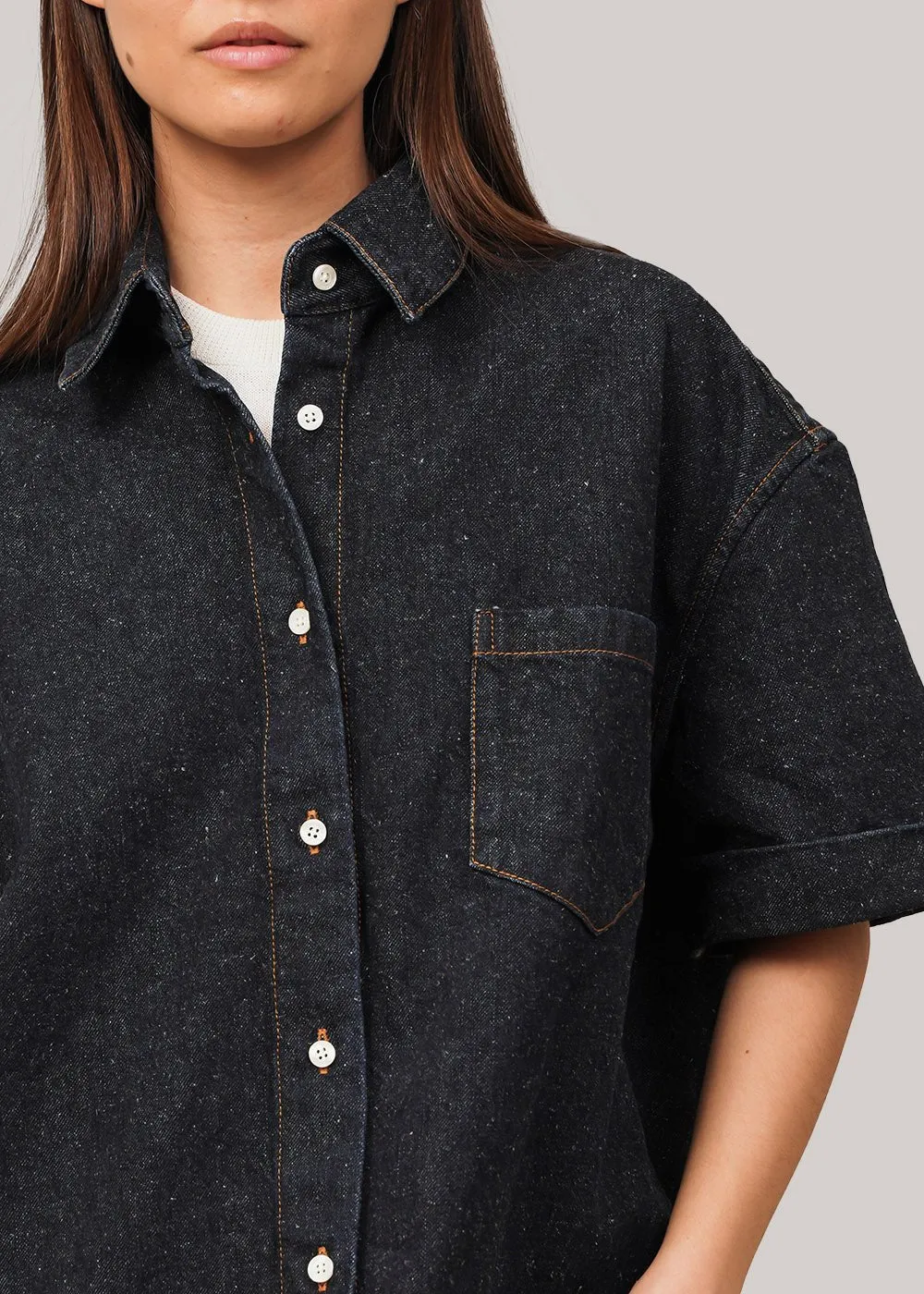 Dark Navy Overshirt