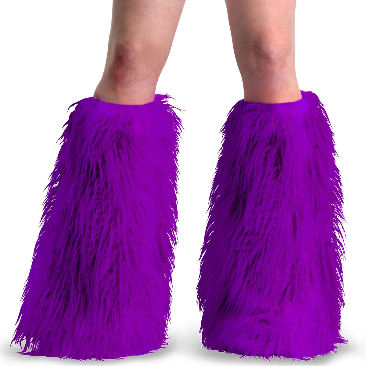 DemoniaCult Yeti - Faux Fur Boot Sleeves