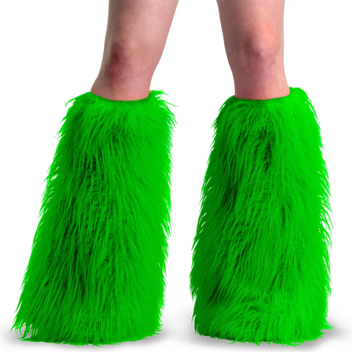 DemoniaCult Yeti - Faux Fur Boot Sleeves