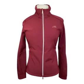 Equiline 'Ixoria' Softshell Jacket in Burgundy - Women's Small