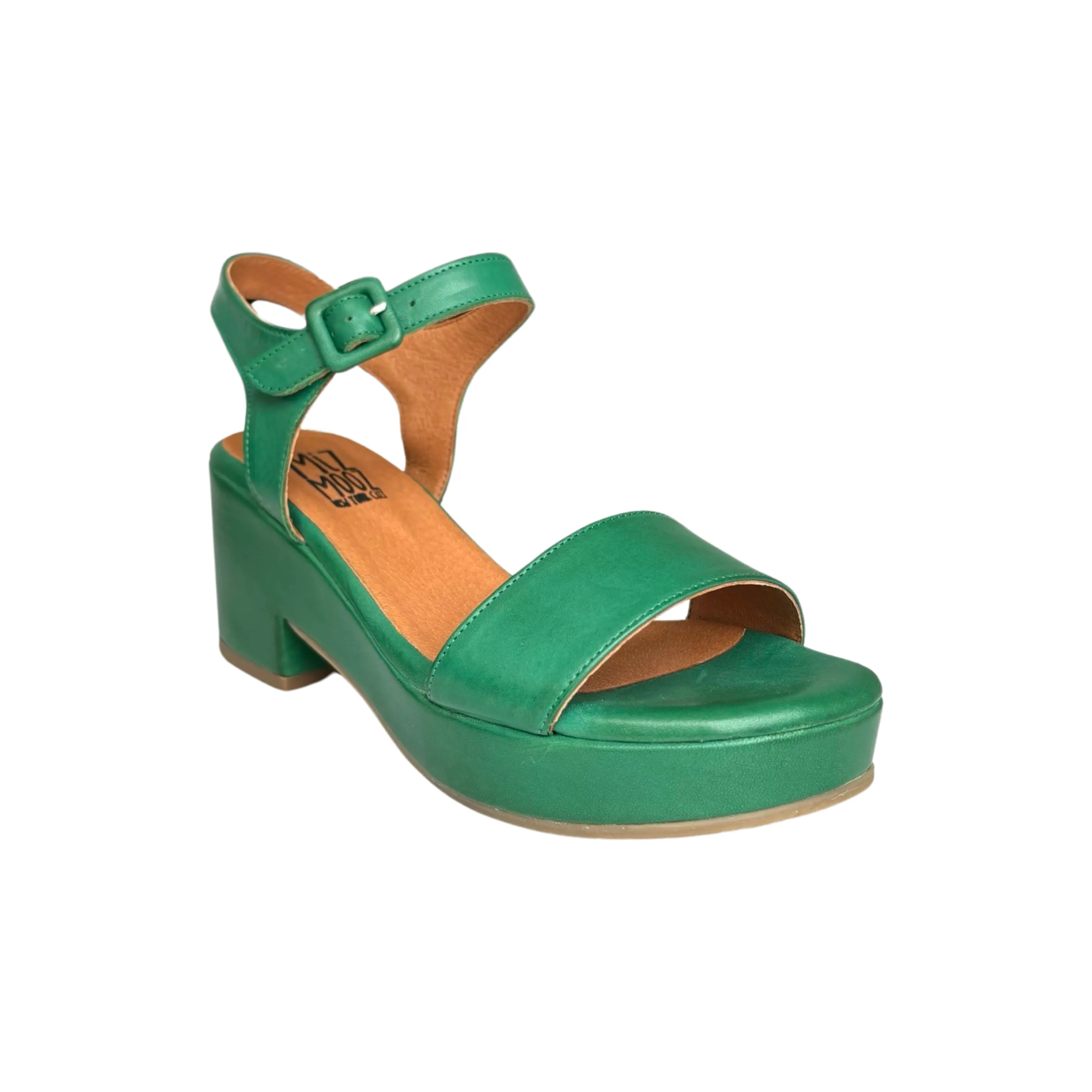 Gillie Emerald Platform Sandal