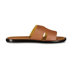 HERMES ORAN SANDAL TAN