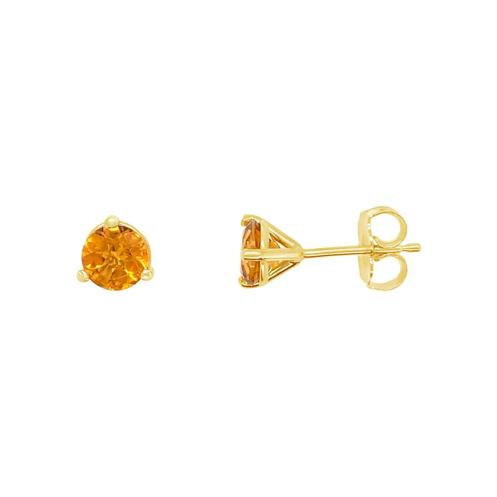 Irisa by Martin Binder Citrine Stud Earrings