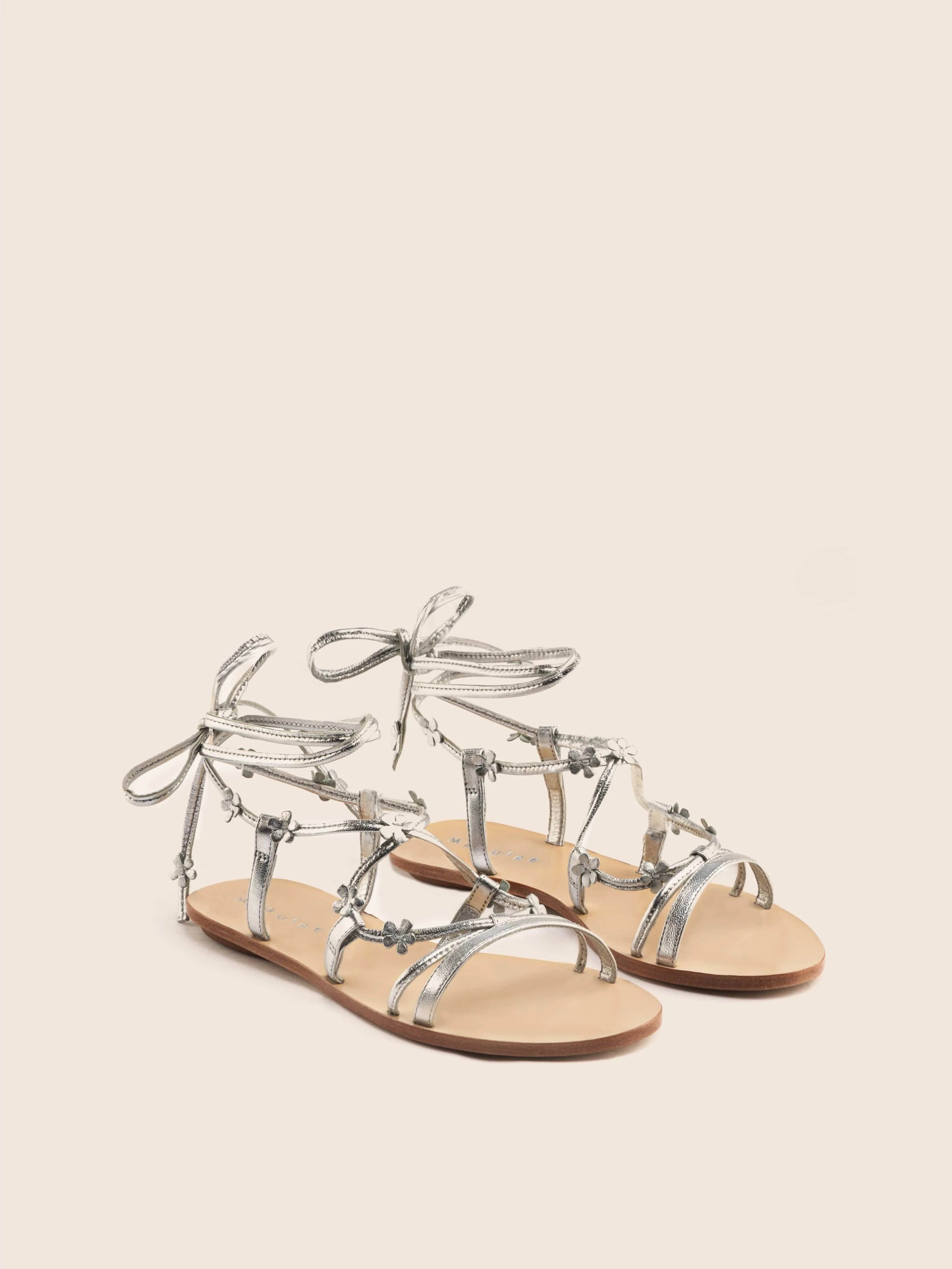 Londrina Silver Sandal