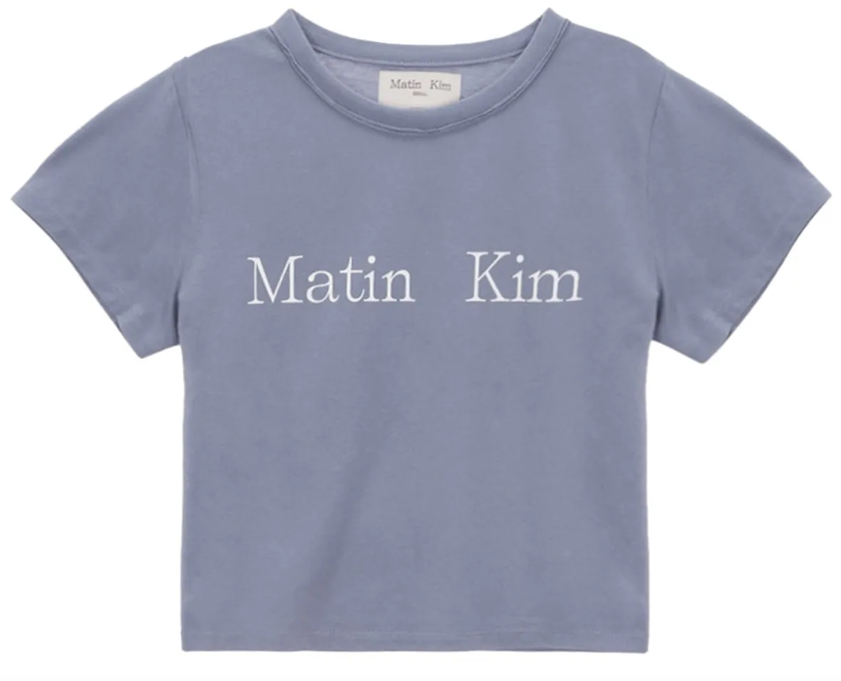 MATIN LOGO CROP TOP