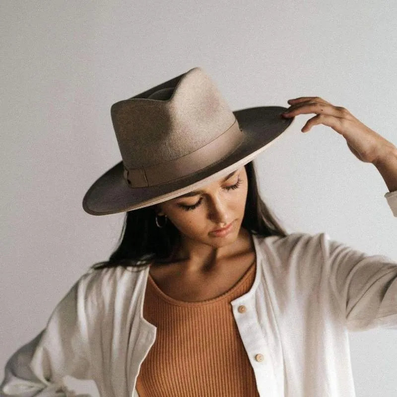 Monroe Rancher Hat, Oatmeal | Gigi Pip