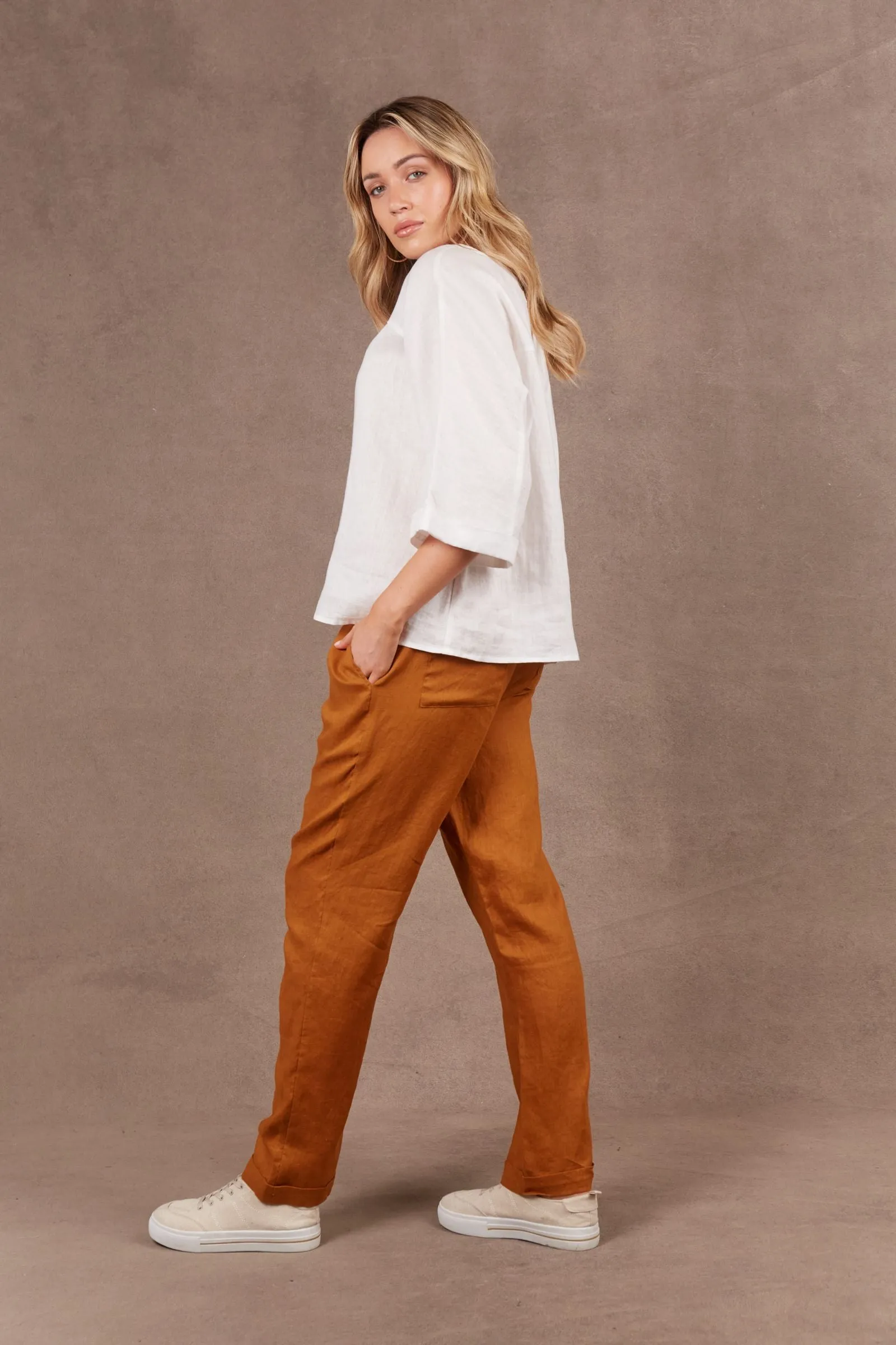 Nama Relax Pant (Ochre)