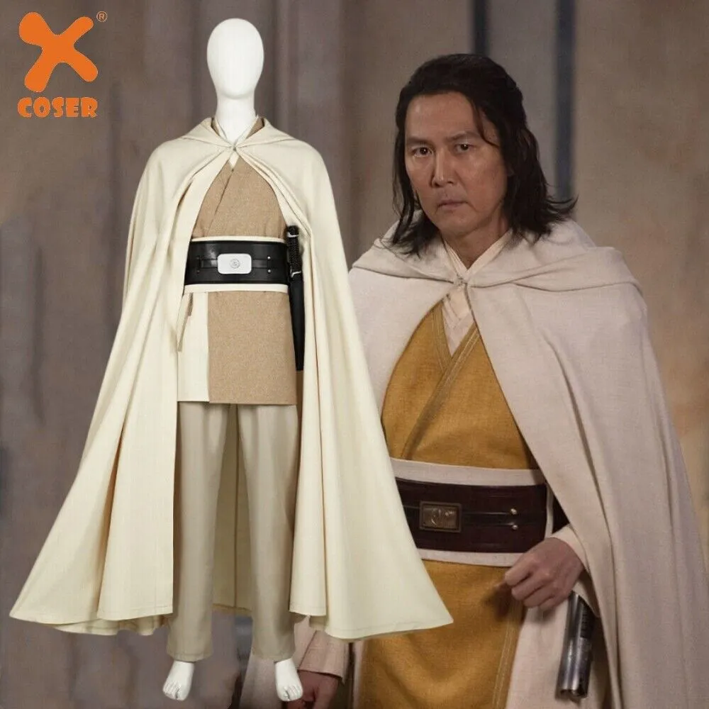 【New Arrival】Xcoser Star Wars: The Acolyte Sol Cosplay Costume Jedi Master Outfit