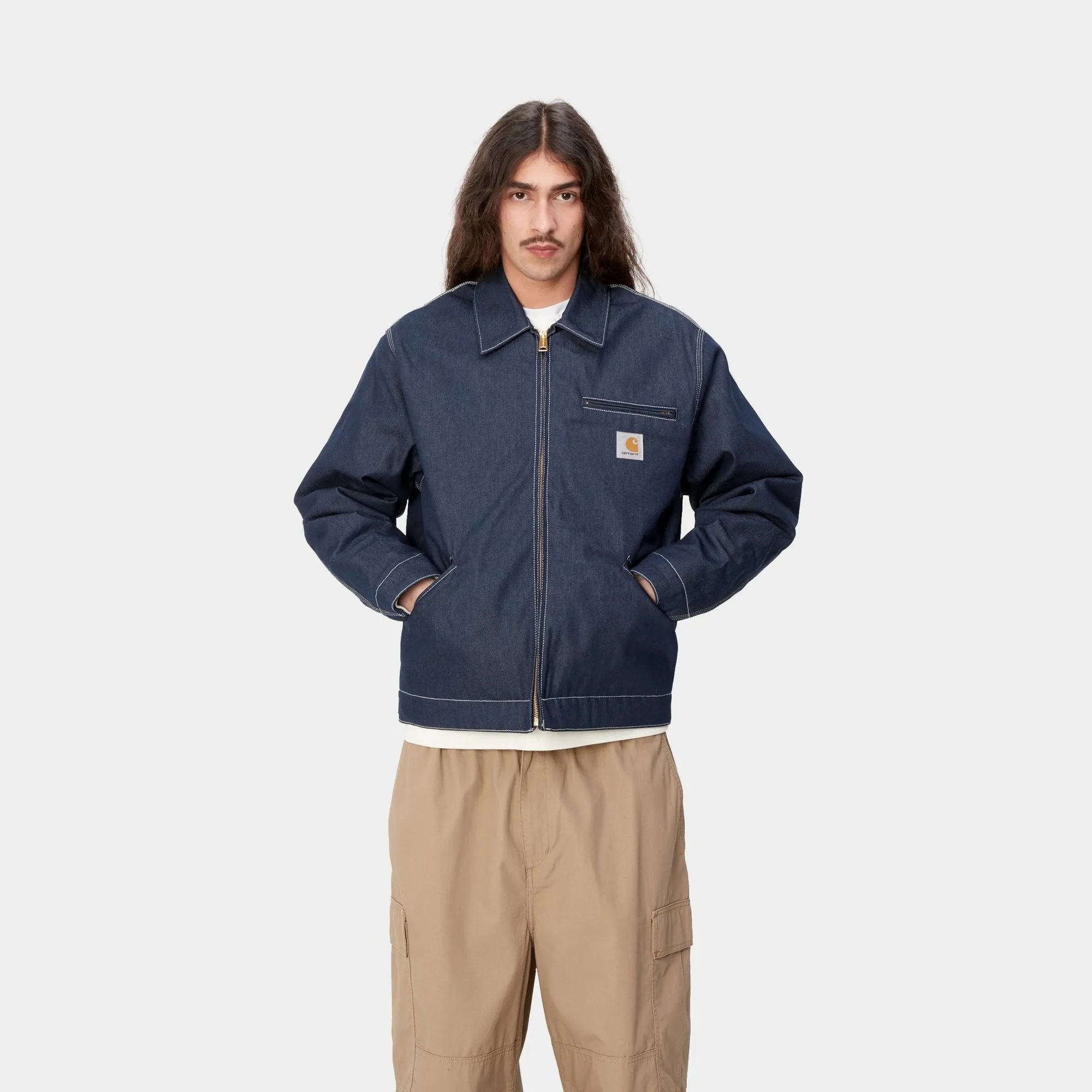 OG Detroit Jacket (Spring) | Blue (rigid)