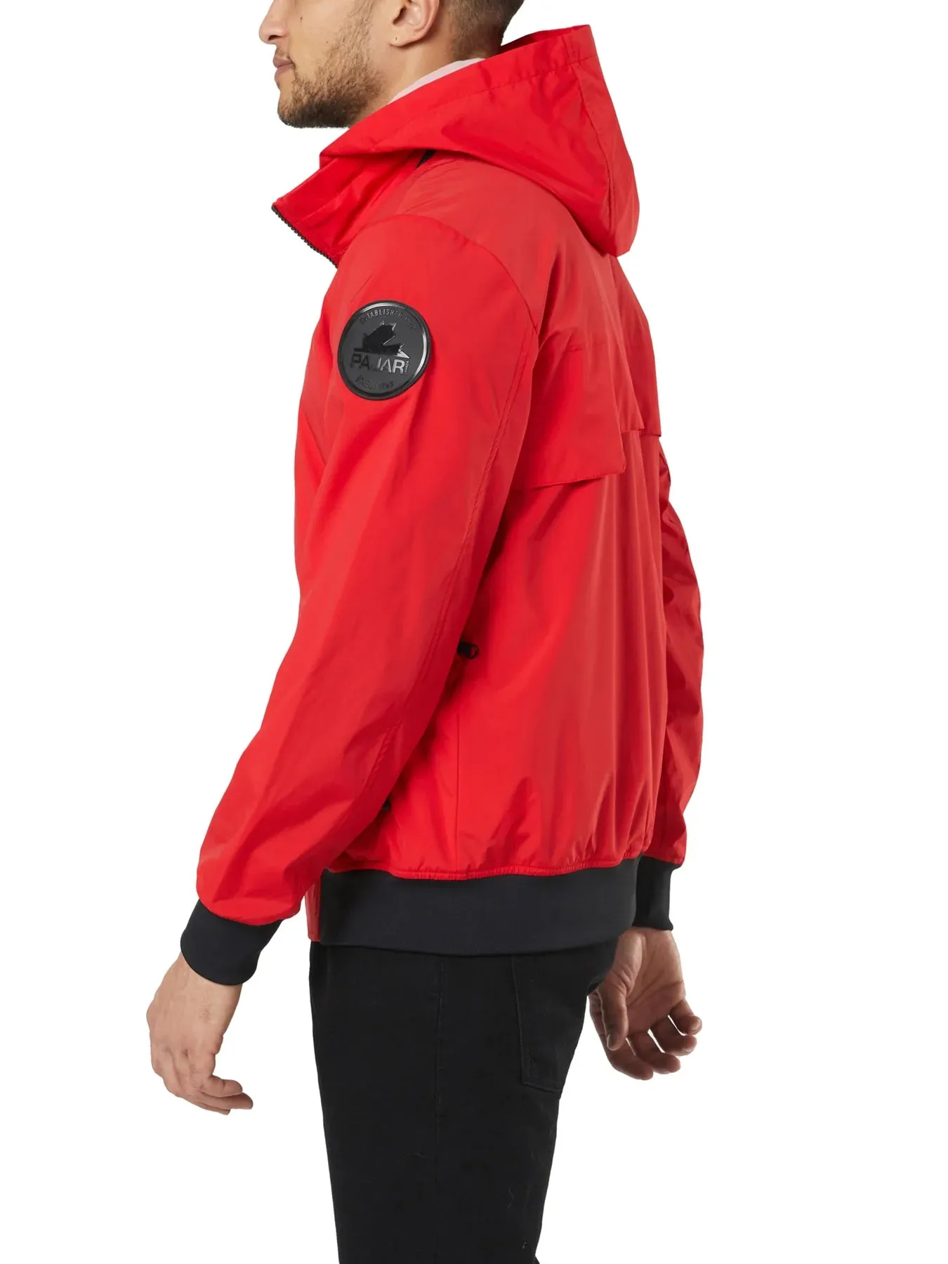 Pajar Mens Halcyon Bomber Rain Jacket - CURRENT RED