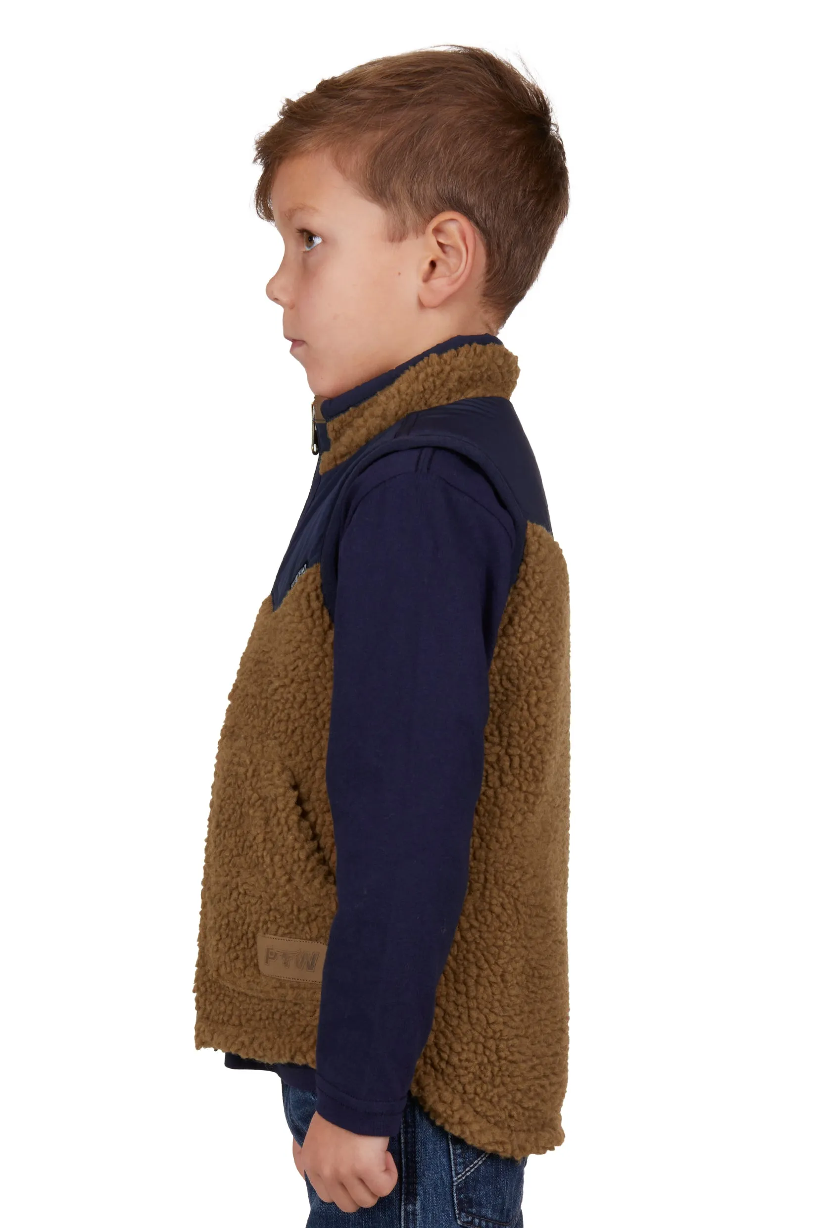 Pure Western Boys Martin Reversible Vest