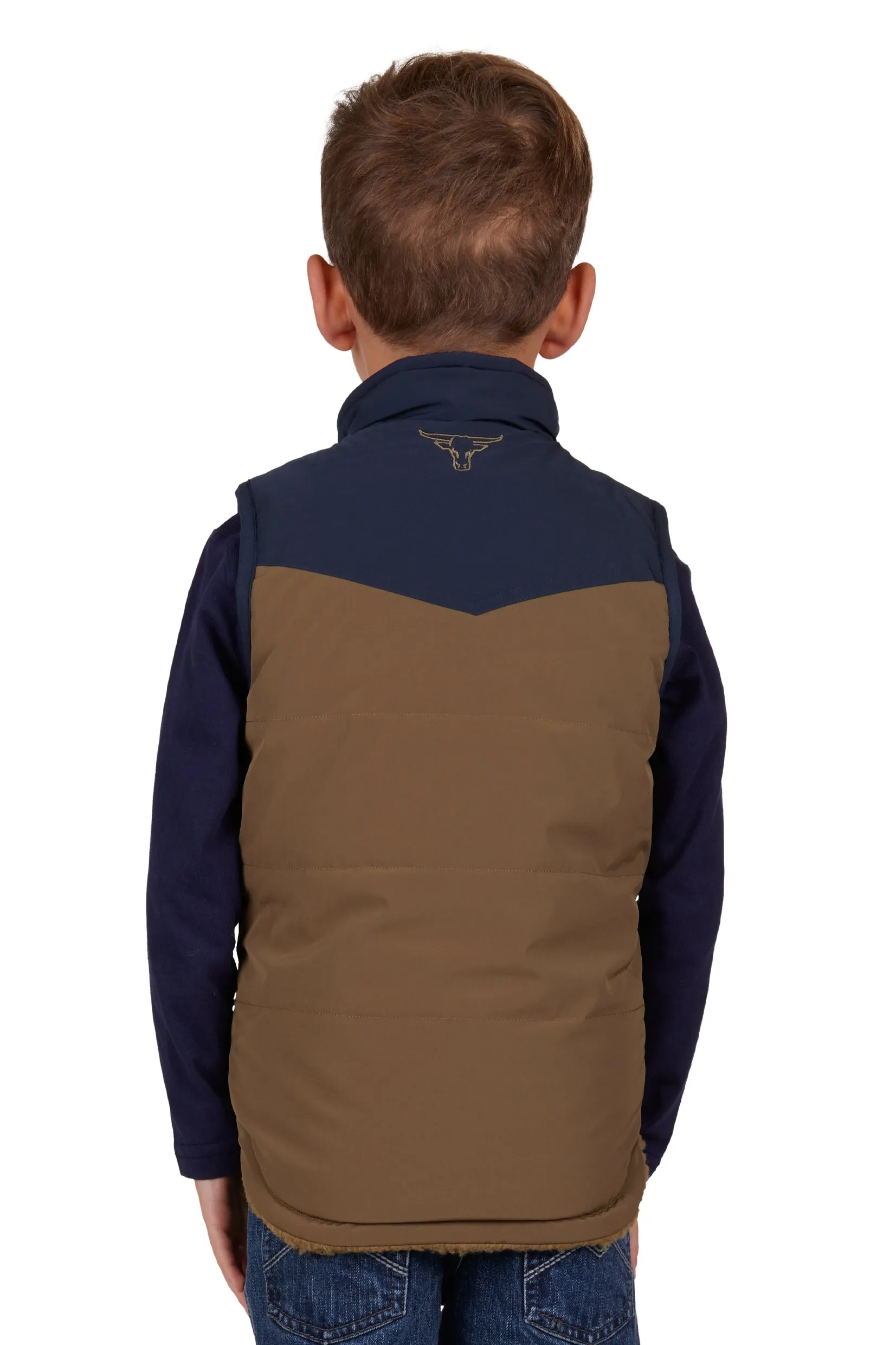 Pure Western Boys Martin Reversible Vest