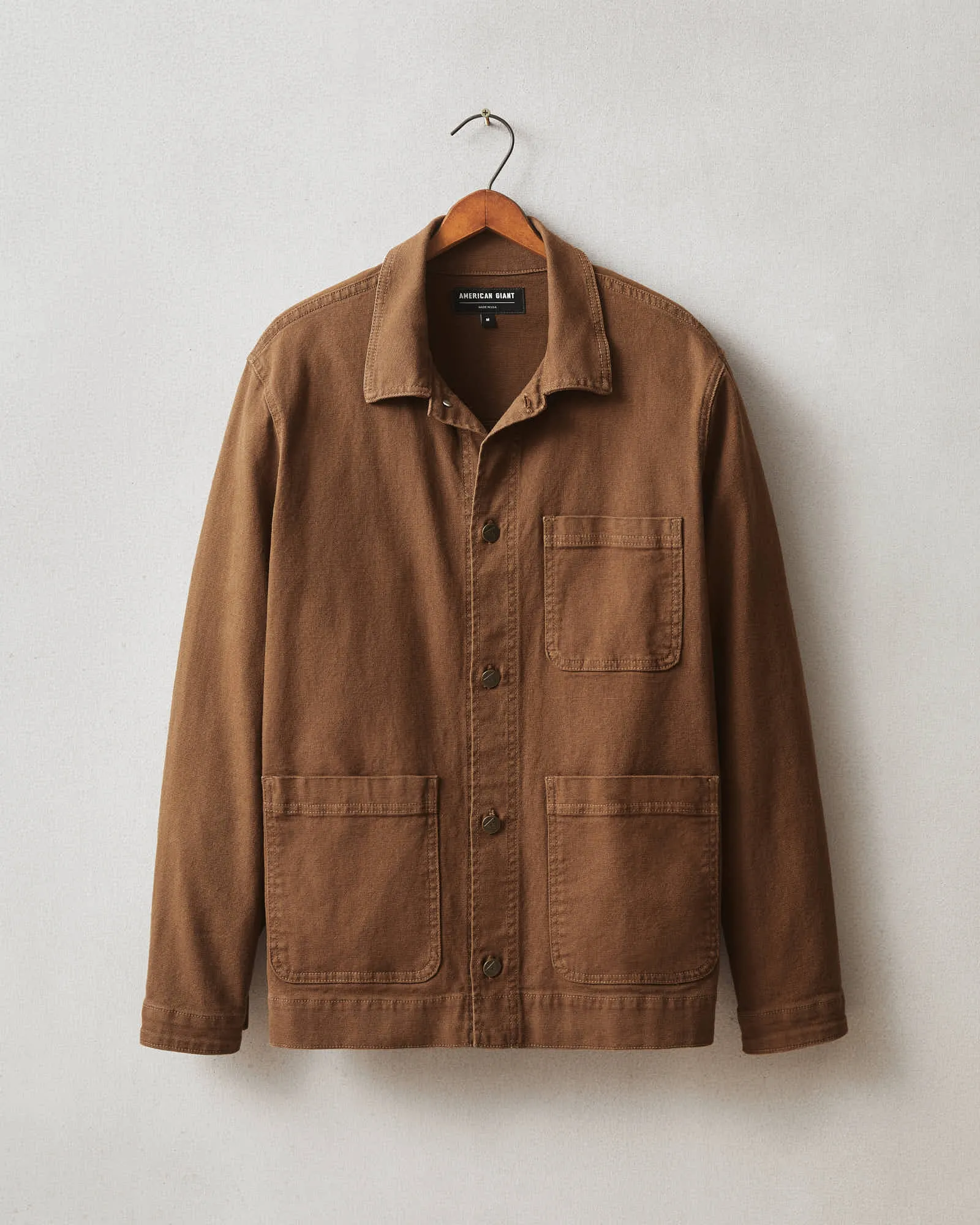 Roughneck Chore Jacket - Mahogany