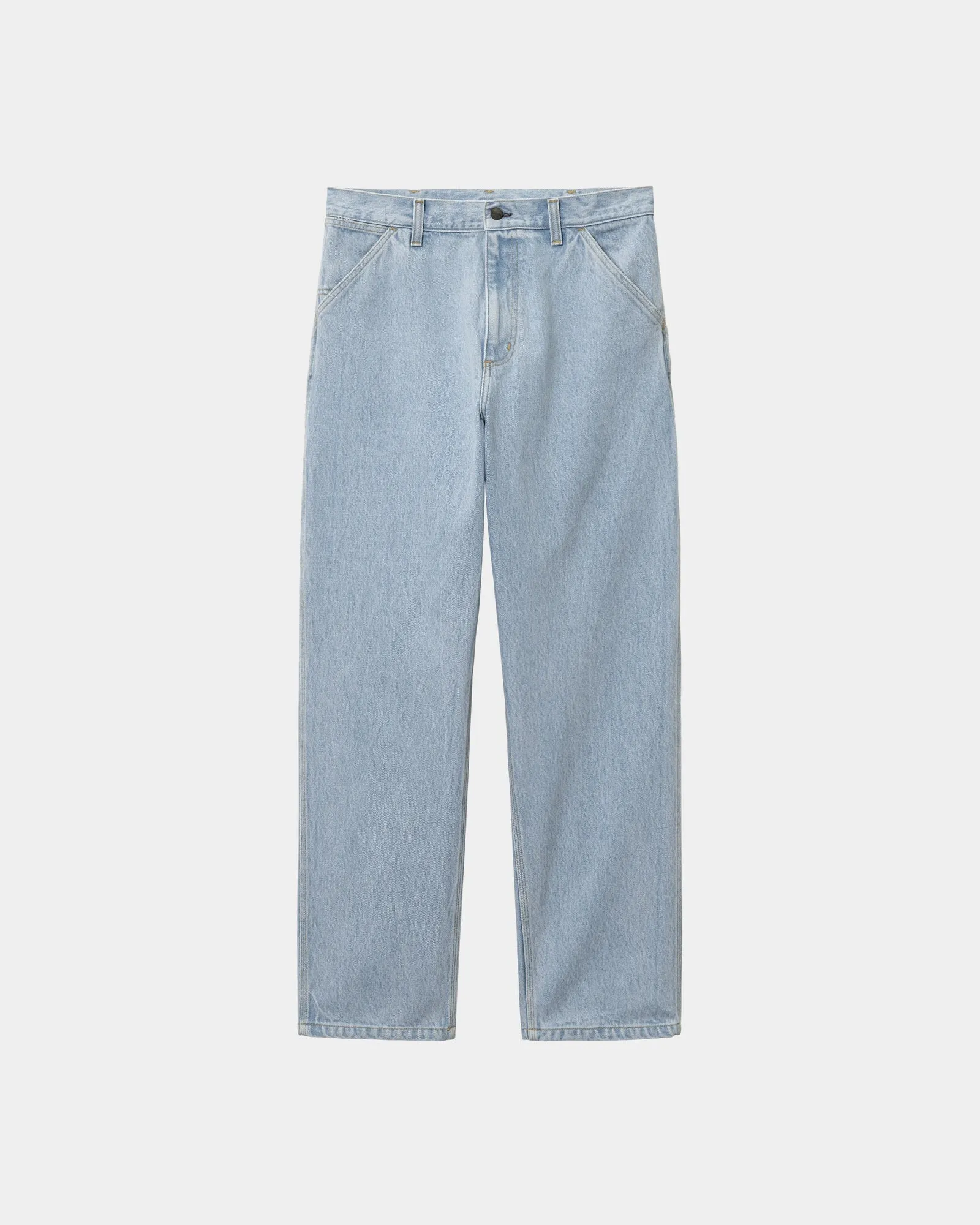 Single Knee Pant - Denim | Blue (heavy stone bleached)