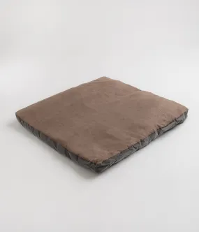 Snow Peak Dog Cushion - Brown