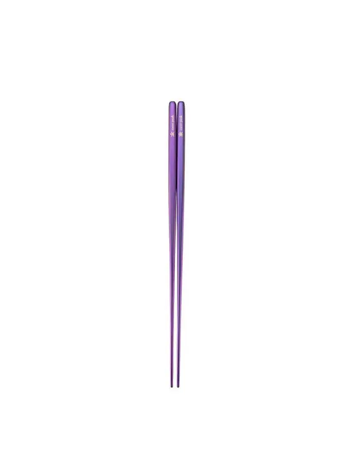 Snow Peak Titanium Chopsticks Purple