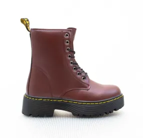 Soviet Doc Martin  Burg Ox Blood Boot