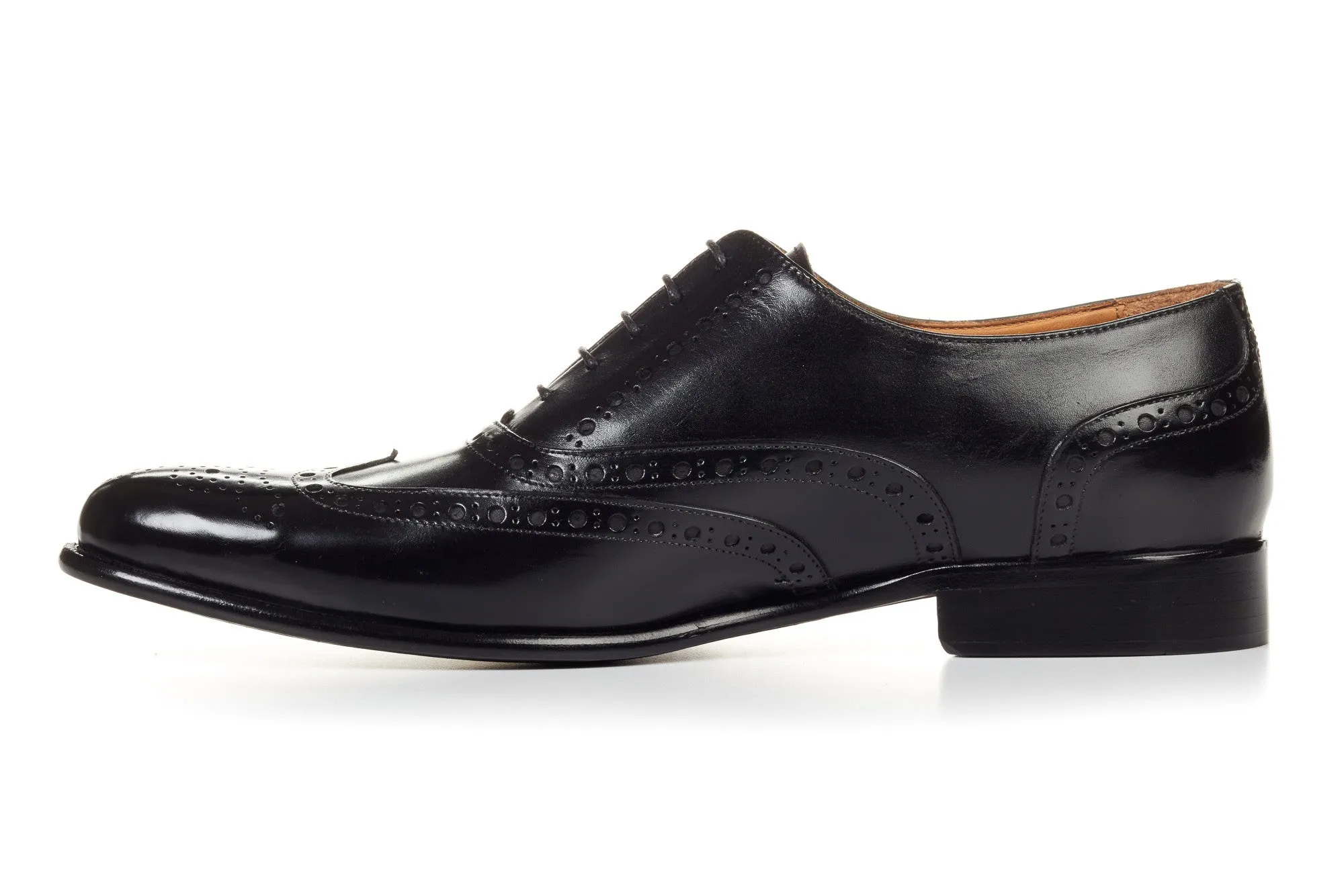 The West II Wingtip Oxford - Nero