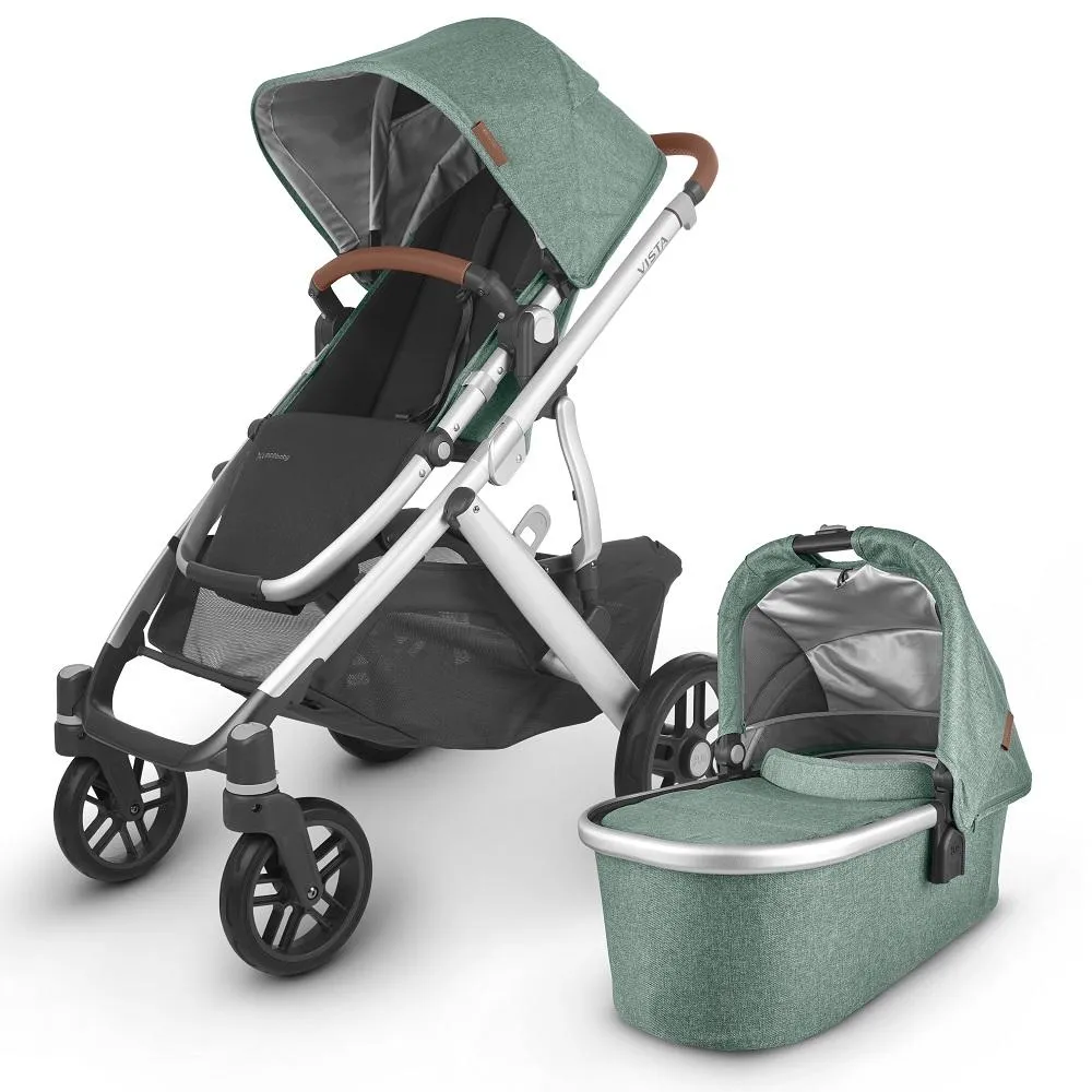 UPPAbaby Vista V2 with Cabriofix i-Size Car Seat and Base - Emmett