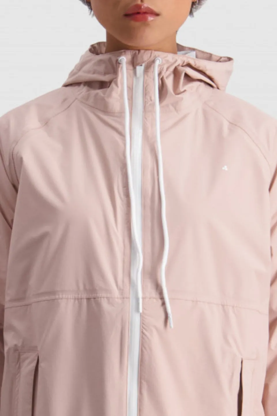 Womens 2.5L Dusky Pink Rain Jacket