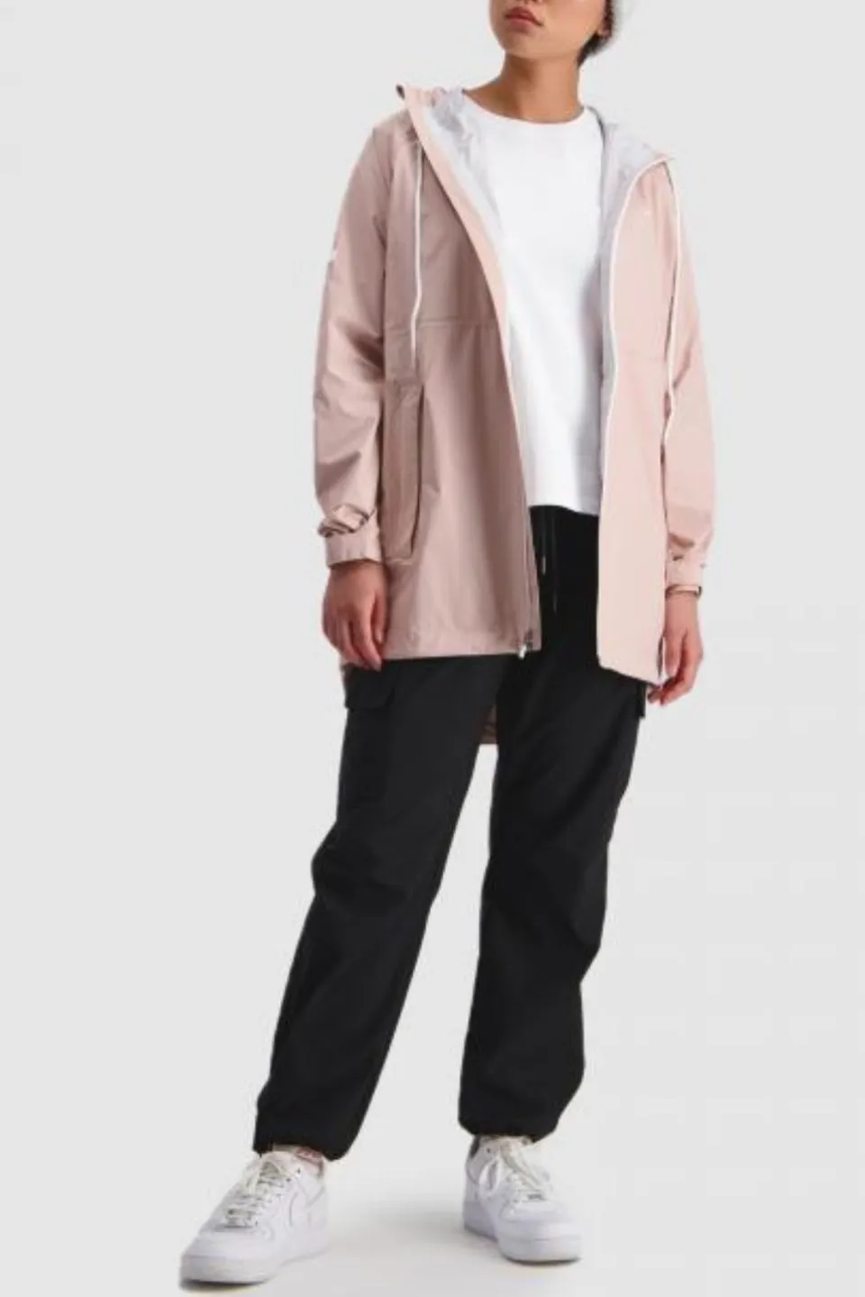 Womens 2.5L Dusky Pink Rain Jacket