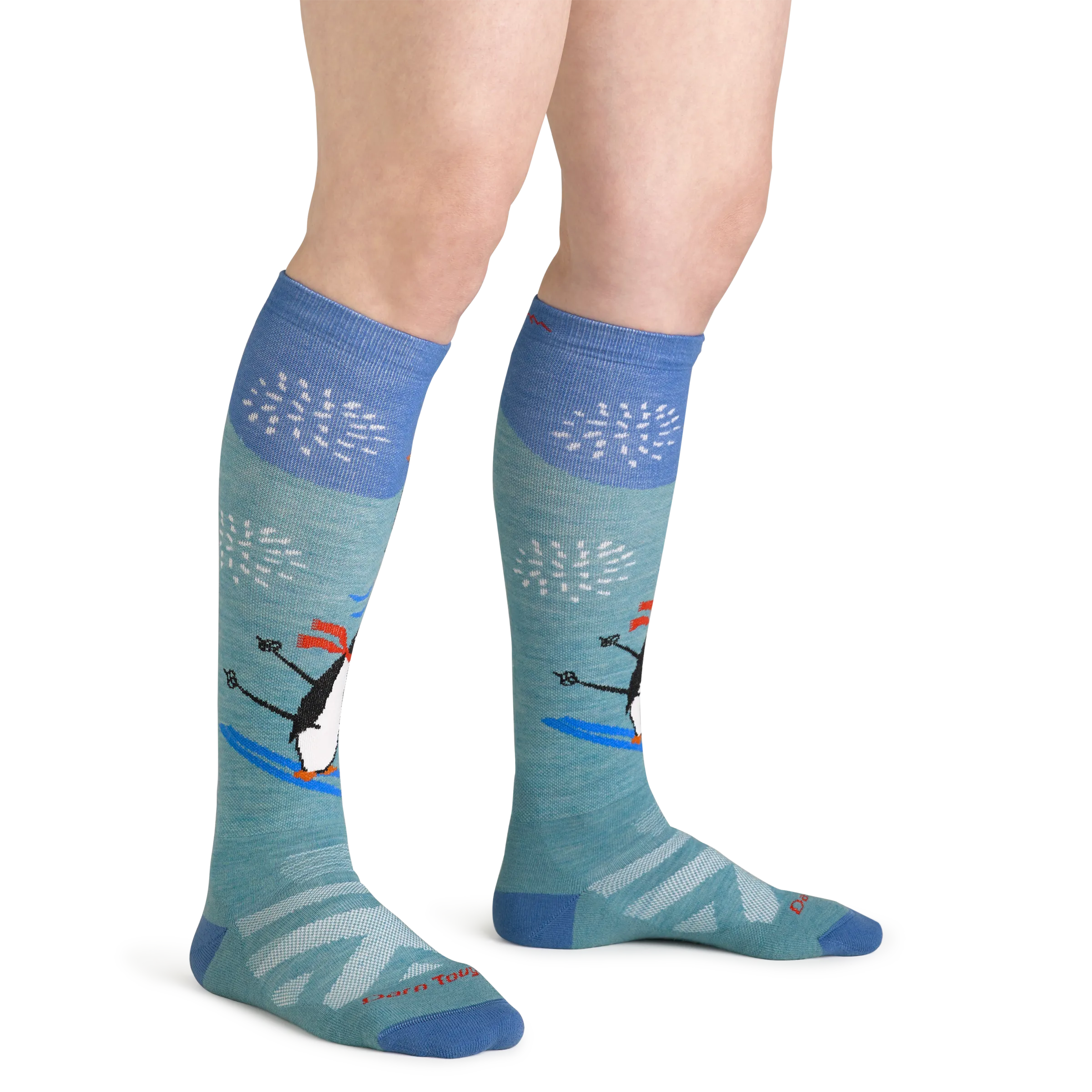 Women's Penguin Peak Over-The-Calf  Midweight Ski & Snowboard Sock