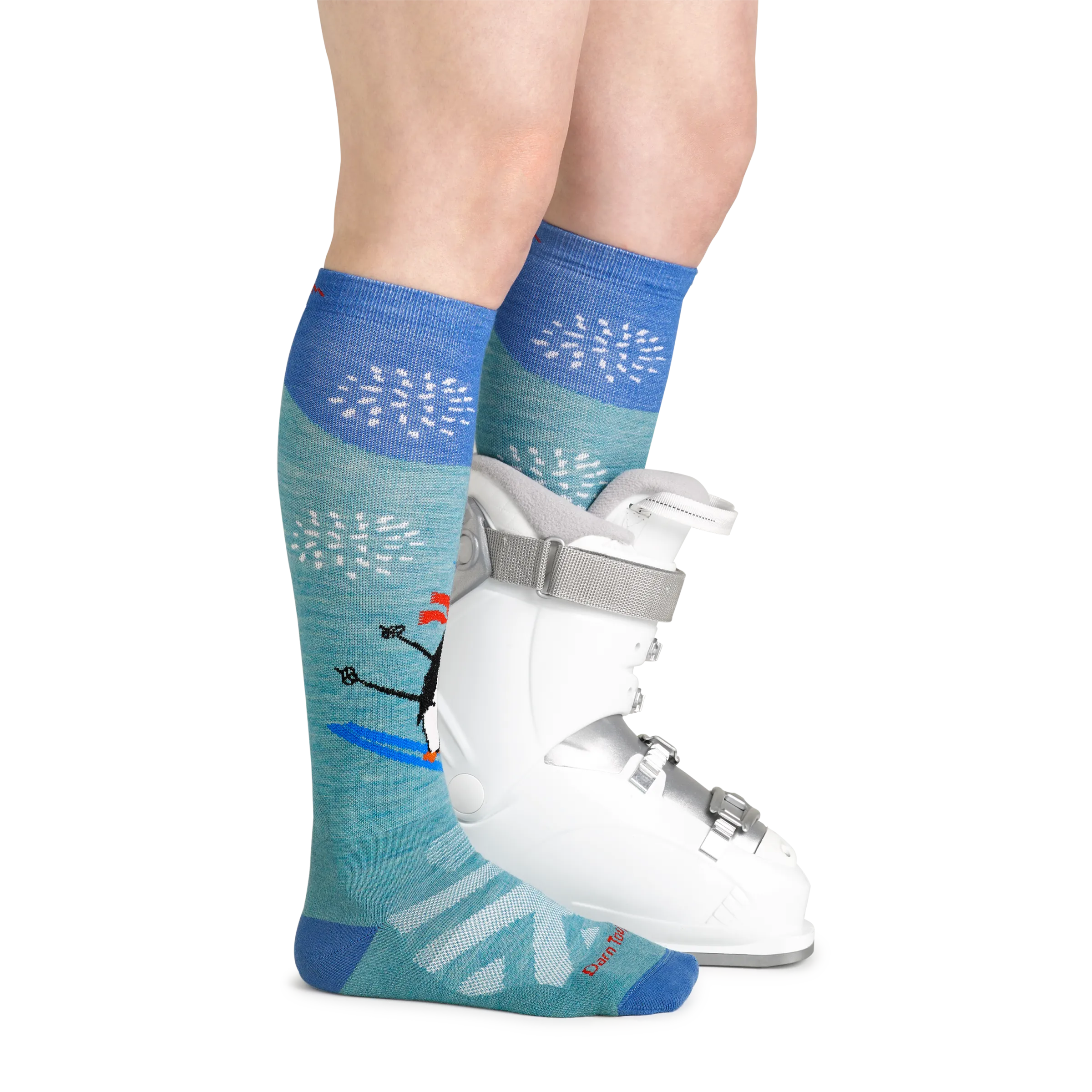 Women's Penguin Peak Over-The-Calf  Midweight Ski & Snowboard Sock